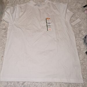 Nwot Wonder Nation Boys White Short Sleeve Tee L 10/12